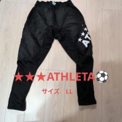 ATHLETA アスレタ 中綿 ウォーマーパンツ ブラック