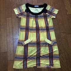 はやっぴ様専用チェック柄 ワンピ レトロ風のサムネイル