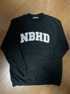 【NEIGHBORHOOD】カレッジ ロゴ ワッペン スウェット M sizeのサムネイル