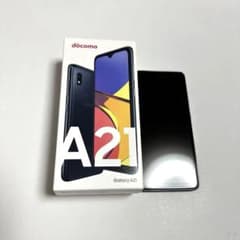 Galaxy A21 ブラック 【SIMロック解除済み】のサムネイル