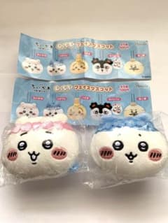 映画ちいかわもっちるフェイスマスコットちいかわ　ハチワレ2個セットのサムネイル