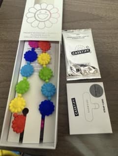 村上隆 フラワー スマホチャーム ケースティファイ casetify