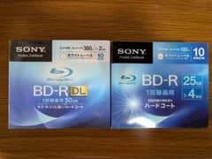 Sony BD-R DL 50GB 10枚パック 25GB 10枚パック - メルカリ