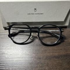 UNITED ARROWS 伊達メガネ ブラックのサムネイル