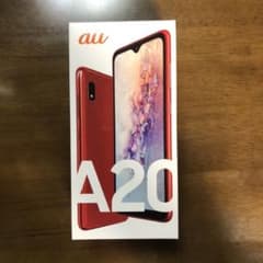 Galaxy A20 レッド 32 GB auのサムネイル