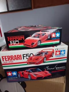 TAMIYA1/24 Ferrari F40 F50 エンツォ　オマケ付きのサムネイル