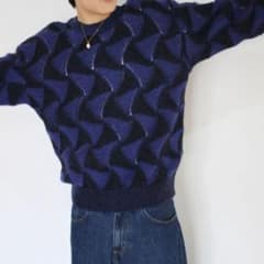 92AW ISSEY MIYAKE Wavy Cone Knit