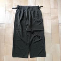 ANCELLM 24AW - WOOL DAMAGE WIDE SLACKS - メルカリ