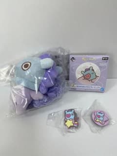 이치 반 쿠지 BT21 MOON MANG 4 점 세트 TinyTAN