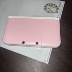 Nintendo 3DS LL 本体 ピンク×ホワイトのサムネイル