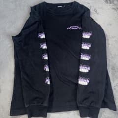 XLARGE ロングスリーブTシャツ ブラック XLのサムネイル