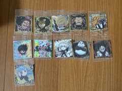 ワンピース 呪術廻戦　シール 11枚セットのサムネイル
