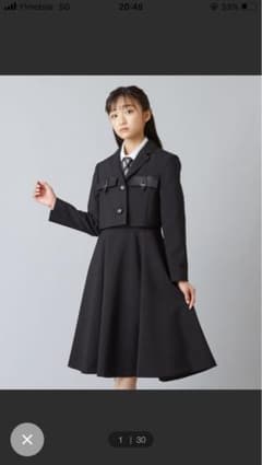 卒業式スーツワンピースのサムネイル