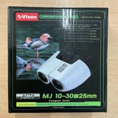 Vixen 双眼鏡　ACTY MJ 10〜30倍25mm 未使用品のサムネイル