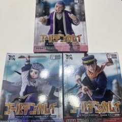 ゴールデンカムイ フィギュア 3体セット XrossLink - メルカリ