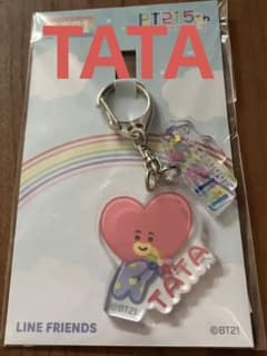 BT21 5주년 기념 아트전 유라유라 키홀더 TATA