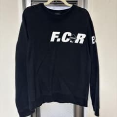 F.C.R.B. ブラック クルーネック トレーナーのサムネイル