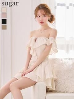 sugar フリルオフショルダードレス Mサイズのサムネイル