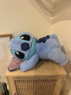 Disney ディズニー　スティッチ　横向きおねんね　V-BIGぬいぐるみ
