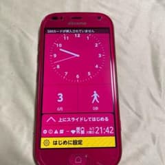 バッテリー、本体交換済、F-01L ピンク スマートフォンのサムネイル