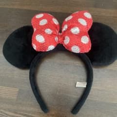 ディズニー ミニー カチューシャ スパンコールのサムネイル