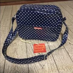 通園バック HOWDY DOODY’S 紺色ドットのサムネイル