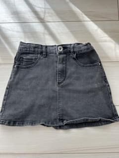ZARA KIDS グレー デニムミニスカートのサムネイル