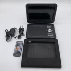 ASTEX 9インチ ポータブルDVDプレーヤー AS-9N01 付属品一式のサムネイル