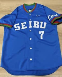 埼玉西武ライオンズ　ビジターユニフォーム黄金期　松井稼頭央　ナイキ 埼玉西武ライオンズビジターユニフォーム黄金期 松井稼頭央 ナイキ