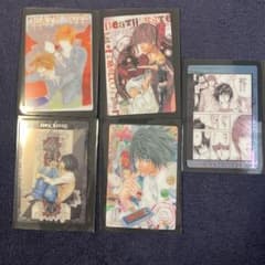 DEATH NOTE デスノート イラストカード 5枚セット ウエハースのサムネイル