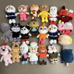 アンパンマン ぬいぐるみ 21個セット 超美品 バラ売りOKです - メルカリ