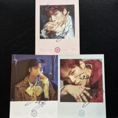 MONSTA X I.M チャンギュン世界15枚限定 直筆サイン入り　ポラロイド MONSTA X ミニョク 直筆サイン入りフォトカードセット - メルカリ