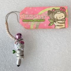 ご当地キティ 根付 ストラップ mountain meadows オコジョ - メルカリ
