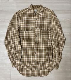 90s Old GAP ネルシャツ チェックシャツ ラミー レーヨン 白タグのサムネイル