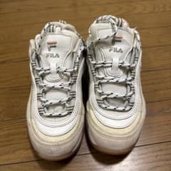 FILA ホワイト スニーカー 23.5cmのサムネイル