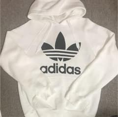 わさび様専用adidas アディダスオリジナルス  パーカー 白のサムネイル