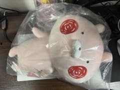 【写真多数：清潔：圧縮】うさまる もちもち超BIGぬいぐるみ LINEスタンプ②