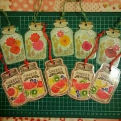 しおり★ラミネート☆送料こみ10枚セットのサムネイル