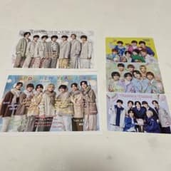 なにわ男子　バースデーカード　ニュイヤーカードのサムネイル