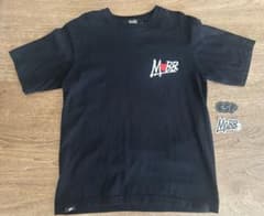 ☆MOBB. モブ☆ハートロゴ 半袖Tシャツブラック黒バックプリントM 美品！のサムネイル