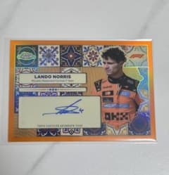 LANDO NORRIS 2026 TOPPS CHROME F1 サインカードのサムネイル