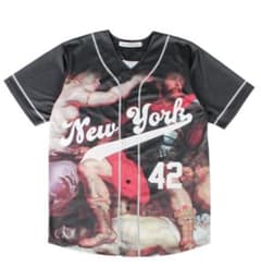 【超メルカリ市期間限定価格】【激レア】BADBUNCH NYC 美品L シャツのサムネイル
