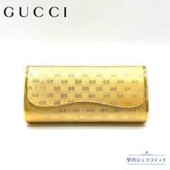 超希少‼️GUCCI グッチ ゴールド GGメタル ミニ クラッチバッグ - メルカリ