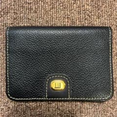 dunhill 名刺入れ 黒 レザーのサムネイル