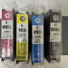 E-M93L E-Y93L E-C93L E-BK93Lインクカートリッジセットのサムネイル