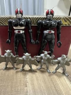 仮面ライダーブラック 超合金 2体セット 当時物 1987年 - メルカリ