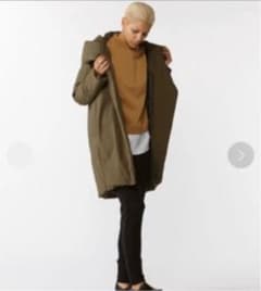 BLACK bymoussy hooded down coat size1のサムネイル