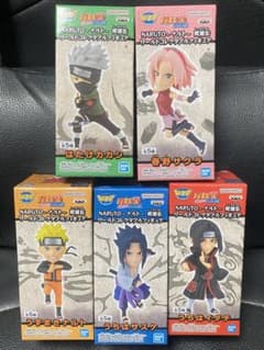 NARUTO -나루토- 질풍전 월드 컬렉터블 피규어 컴플리트