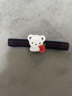 ファミリア　クマとリンゴのお弁当箱のバンドのサムネイル