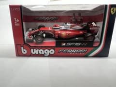 お*6様 F1 burago 1/43 フェラーリSF16-H キミ・ライコネン - メルカリ